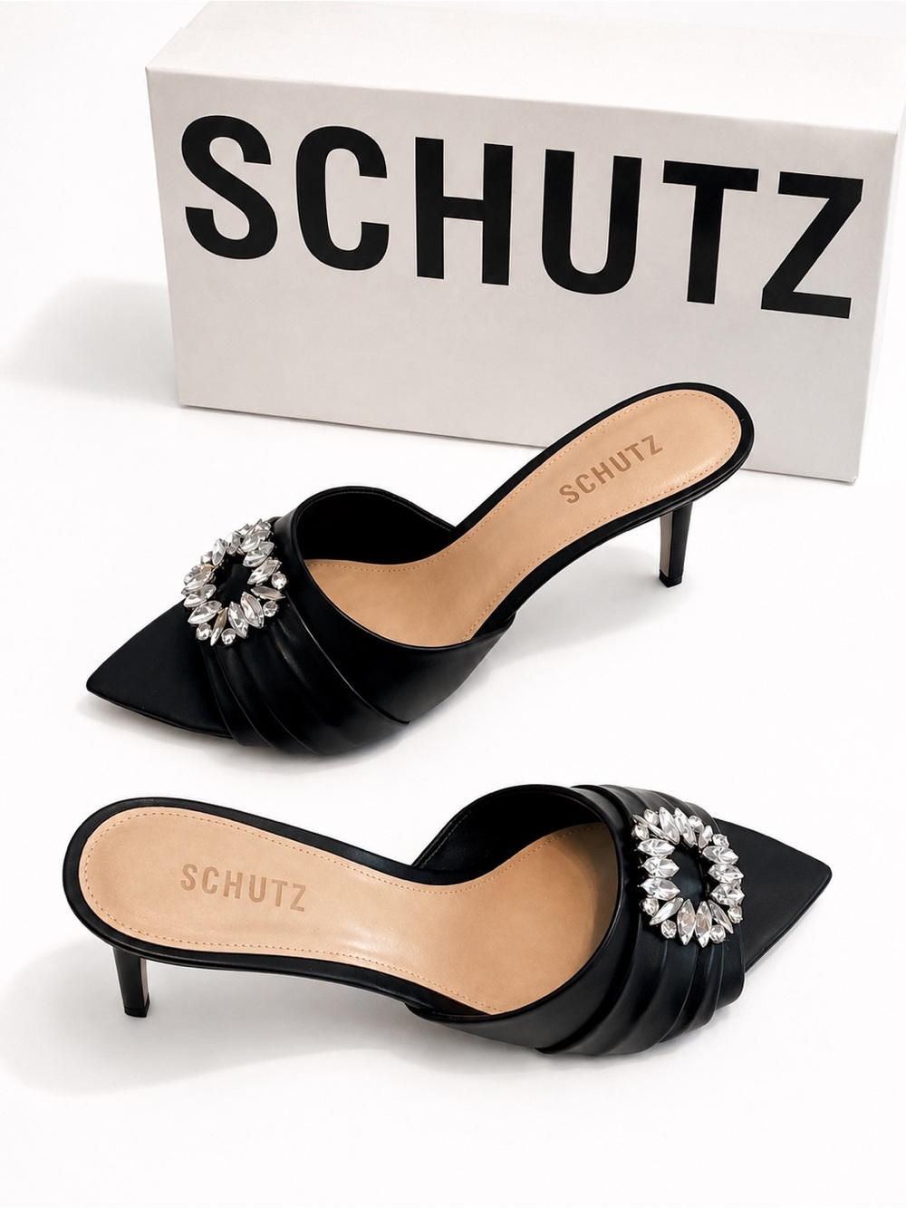 SCHUTZ • “Meisho” Heel Mules